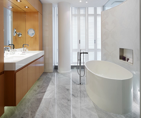 Ritz Residences bathroom