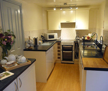 Kitchen at Stone Lodge