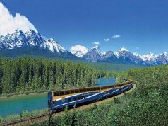 8 classic goes through in Banff, Alberta