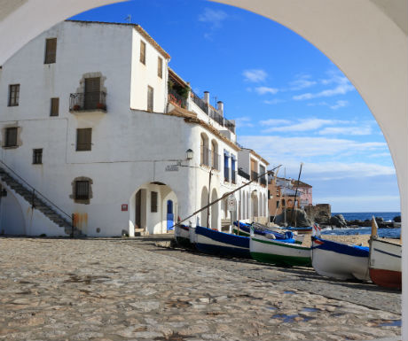 Calella de Palafrugell idyllic views