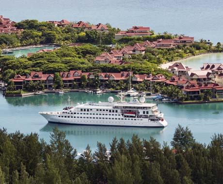 Luxury Yacht Cruising around the Seychelles on Crystal Esprit