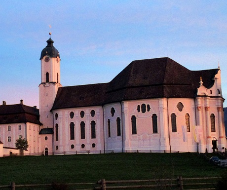 Get me to the church in time, Wieskirche, Germany