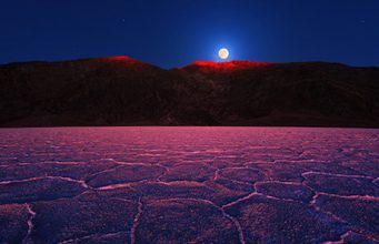 Photograph of the week: Complete moon in Passing Valley