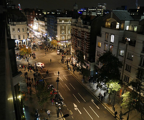 SACO Covent Garden apartment balcony view