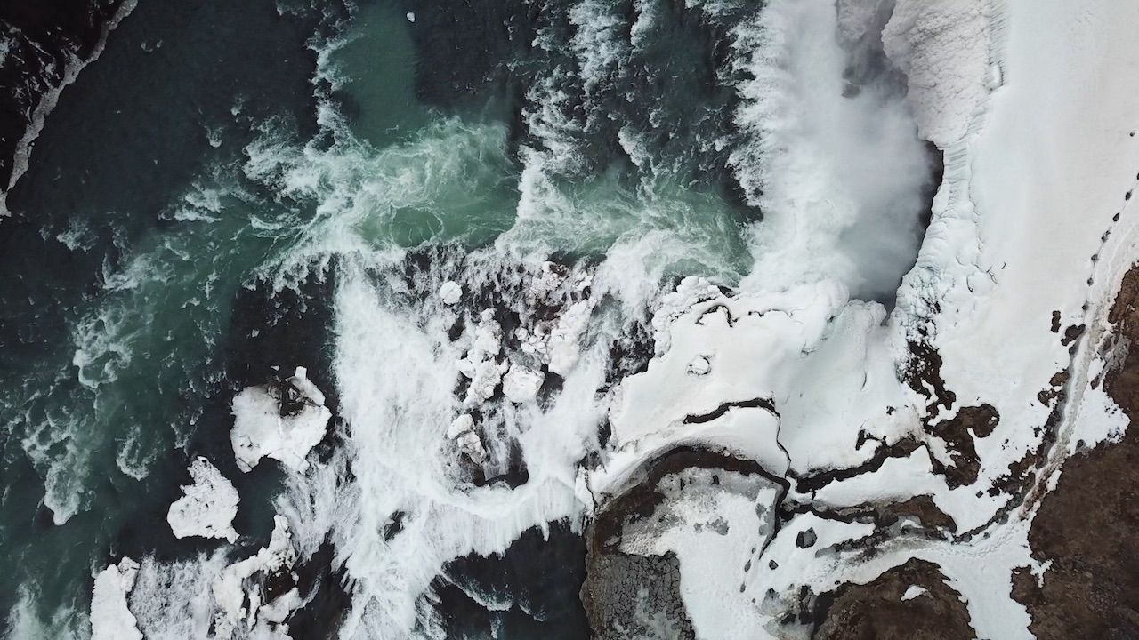 Iceland landscape shot from Matador Originals film