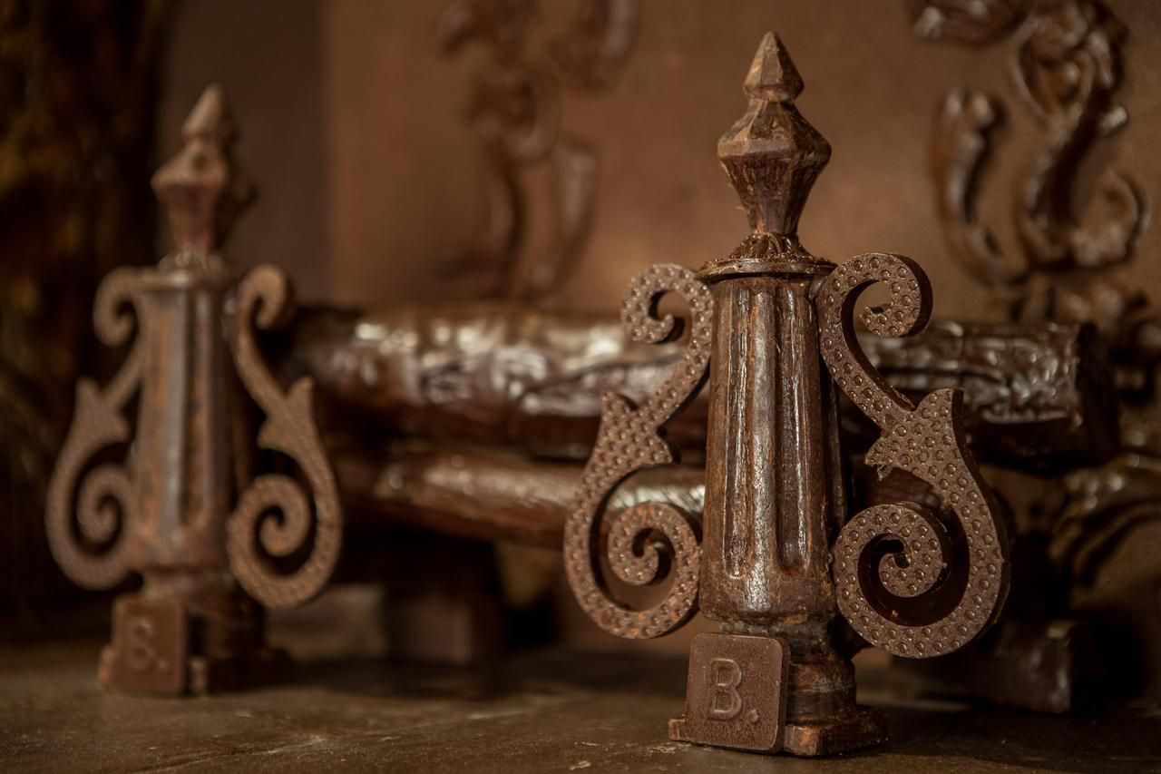 Details inside of the Chocolate Cottage in France