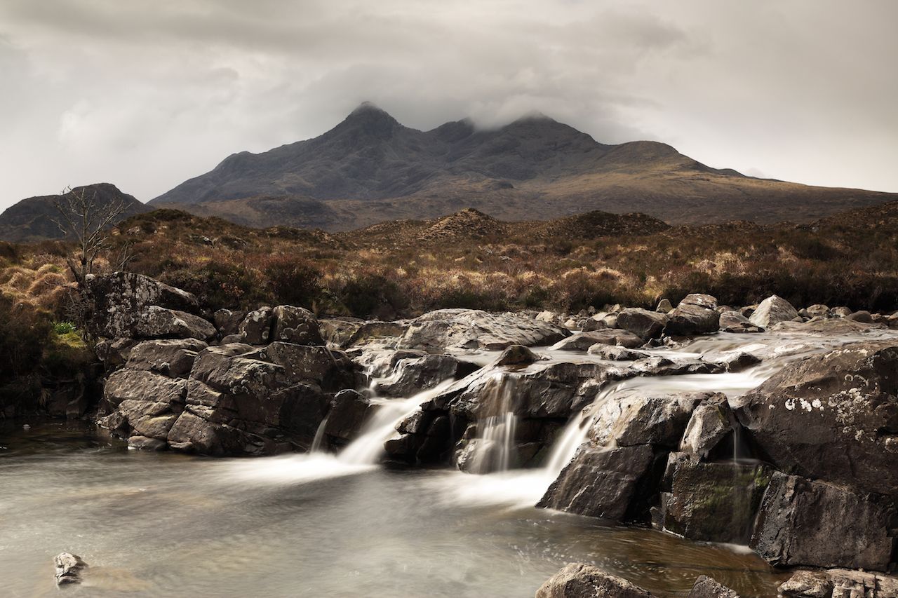 Waterfall on Sligachan, Isle of Skye