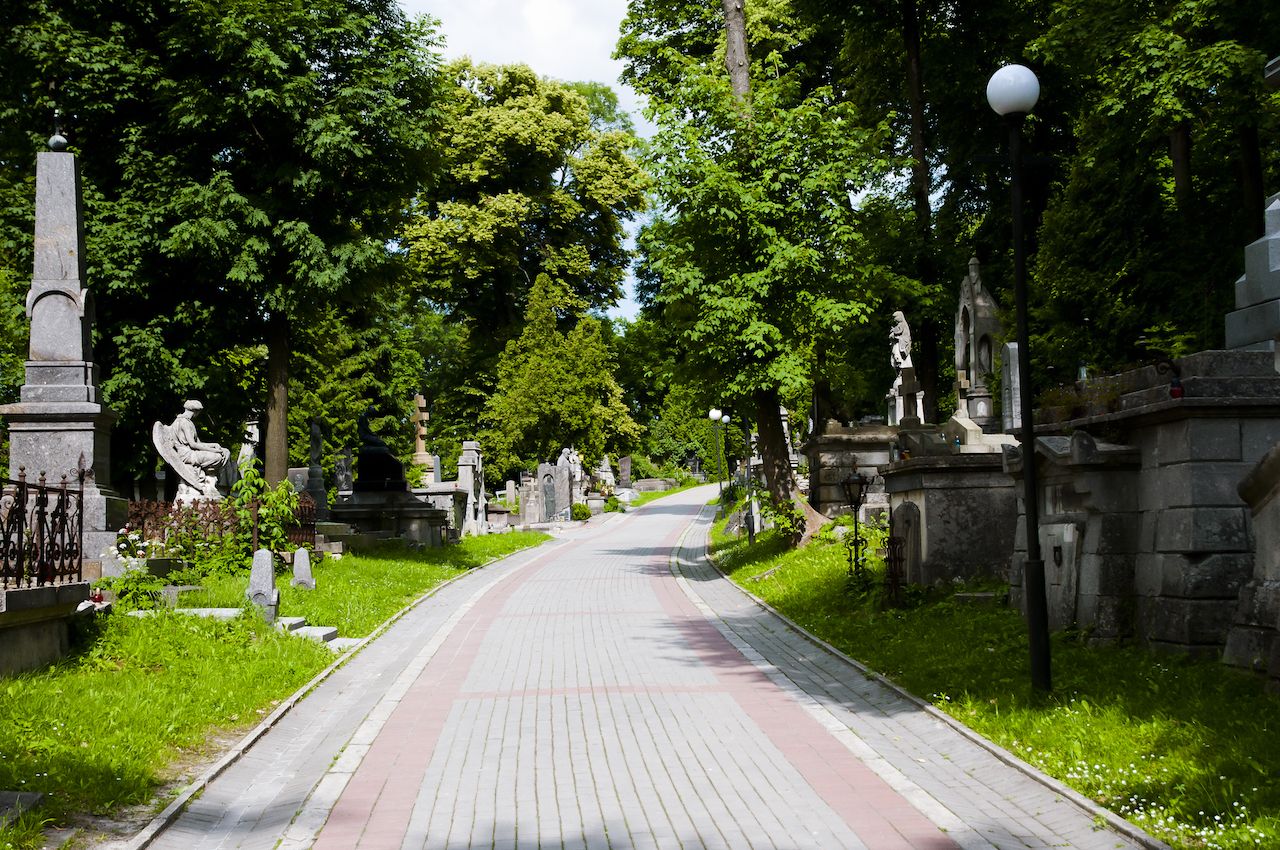 Historic Lychakiv Cemetery, Lviv, Ukraine