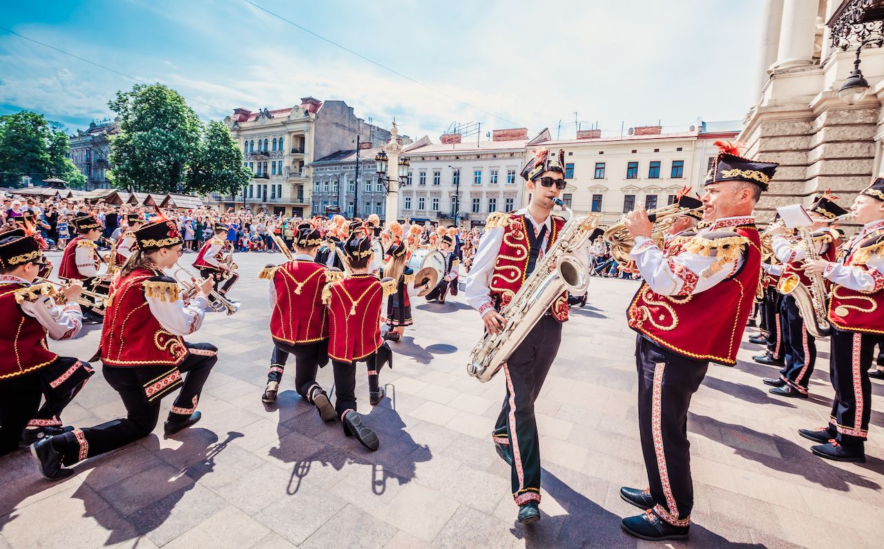 Celebration of Lviv City Day 2018 in Ukraine