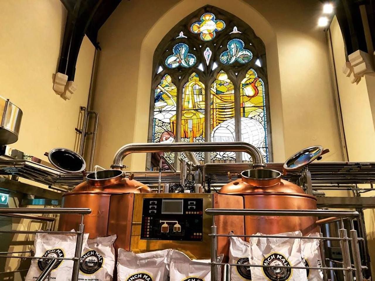 Machinery at the Pearse Lyons Distillery in Ireland