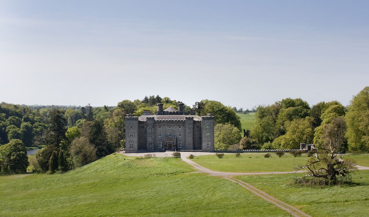 Slane Distillery castle and grounds in Ireland