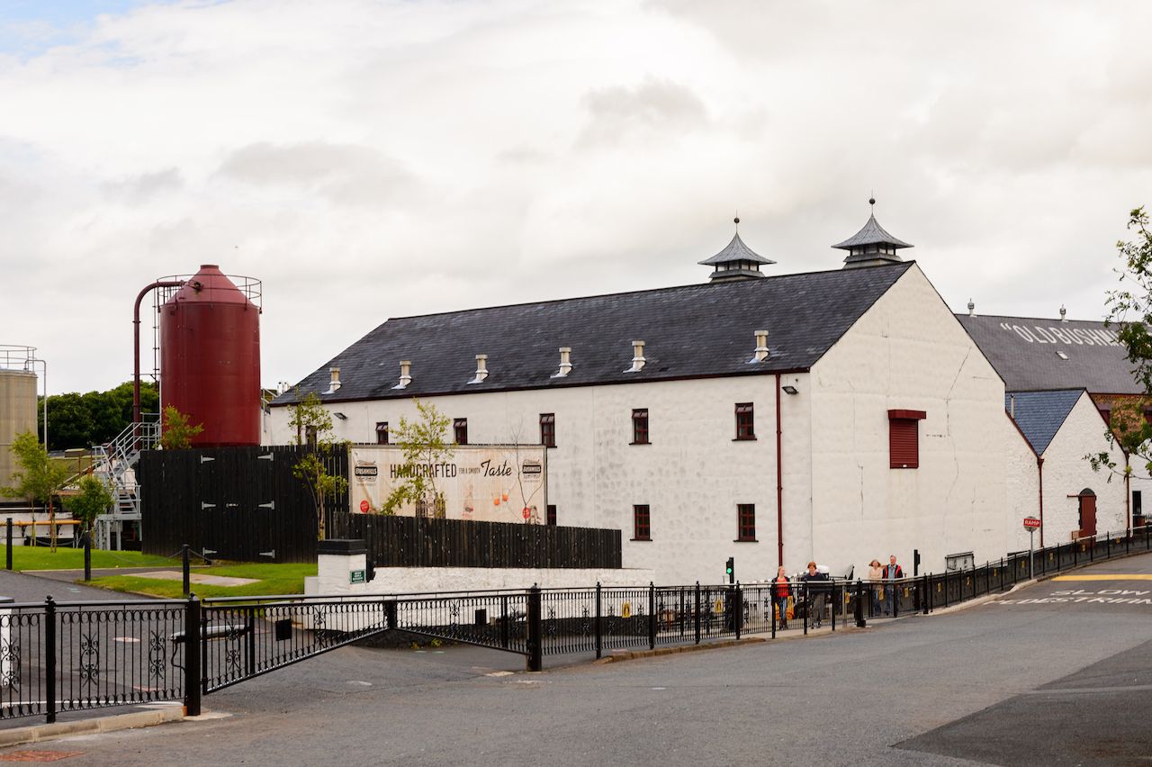 Old Bushmills Whiskey Distillery in Ireland