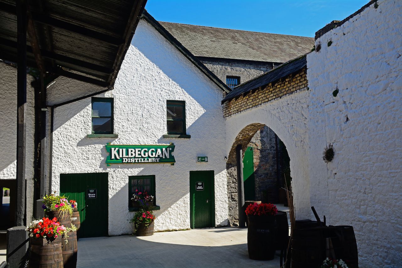 Kilbeggan whiskey distillery in Ireland