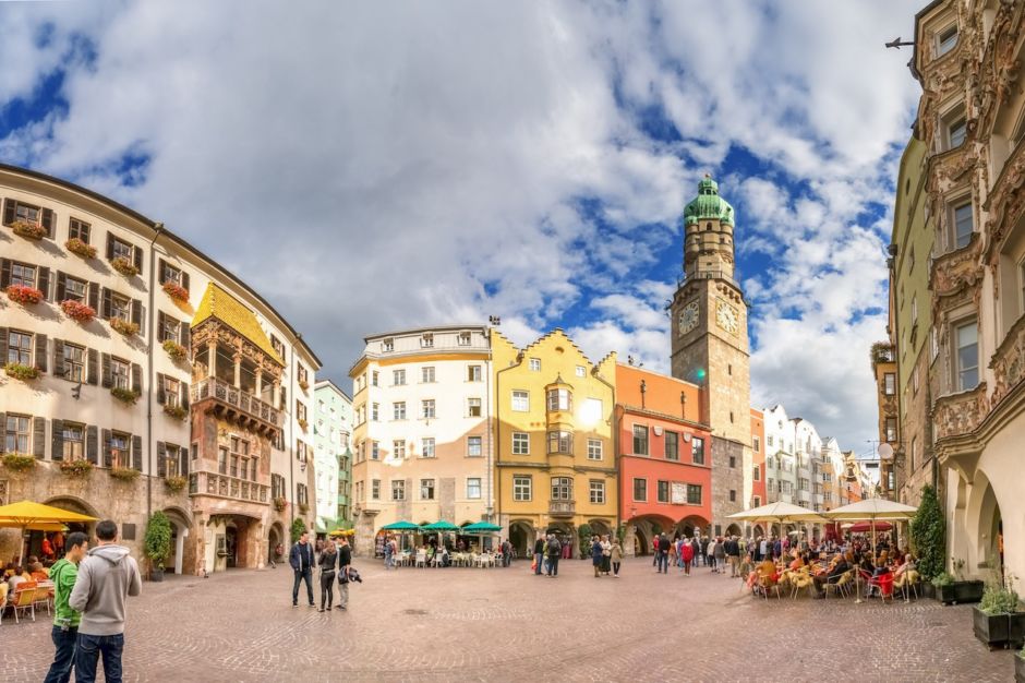 Downtown Inssbruck Austria