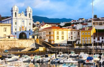 You could fly to your Azores and inside a hotel all for $499