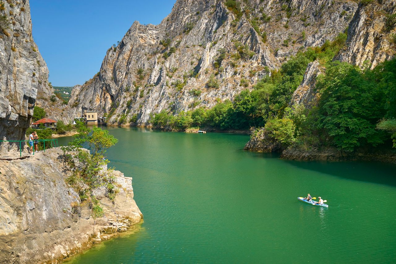 Matka Canyon in Macedonia