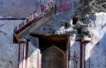 Amazing 2,000-year-old shrine found below the ash in Pompeii