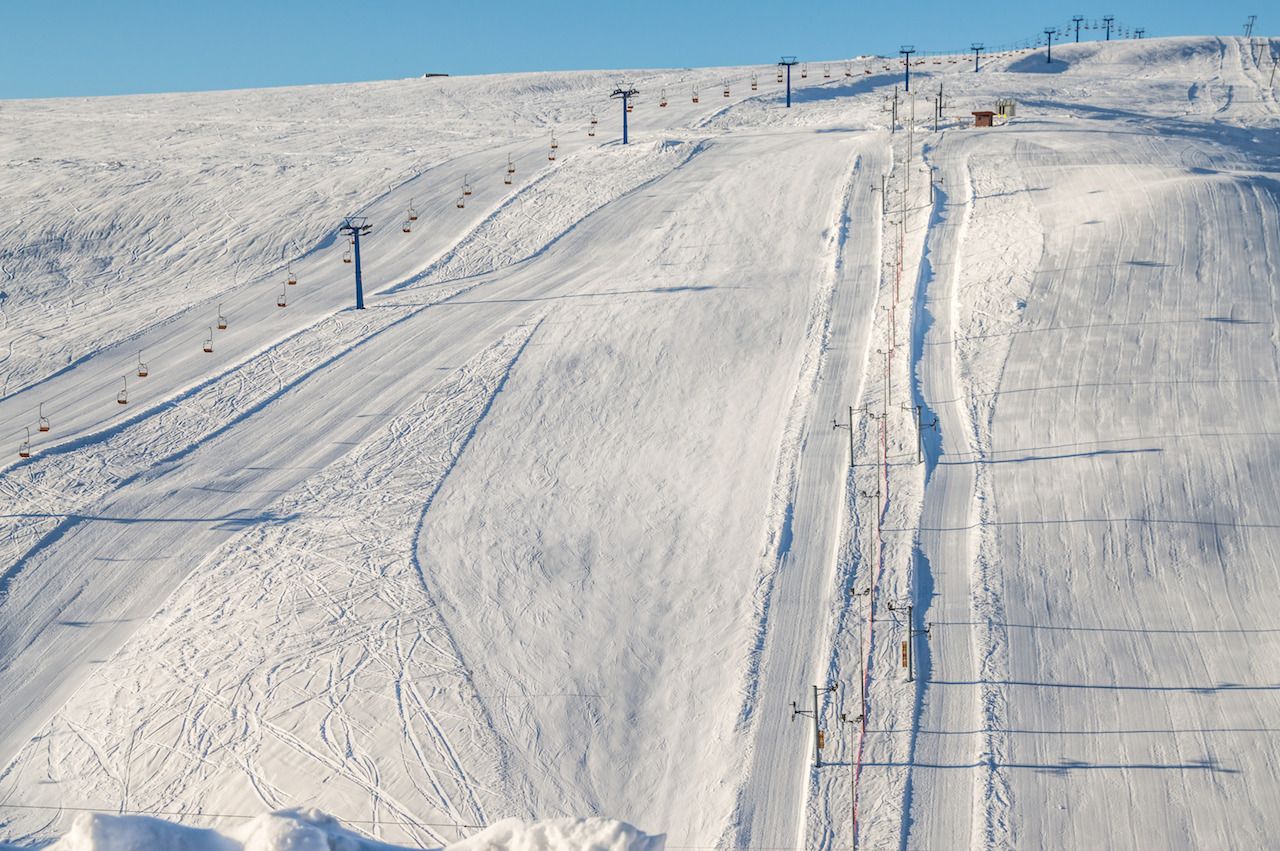 Popova Sapka ski resort in Macedonia