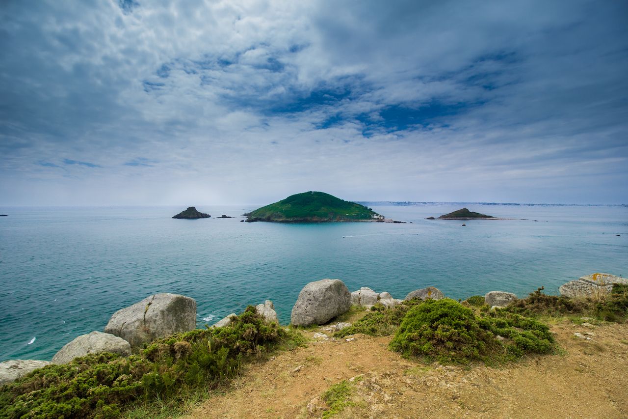 Jethou, off the coast of Herm, British Channel Islands