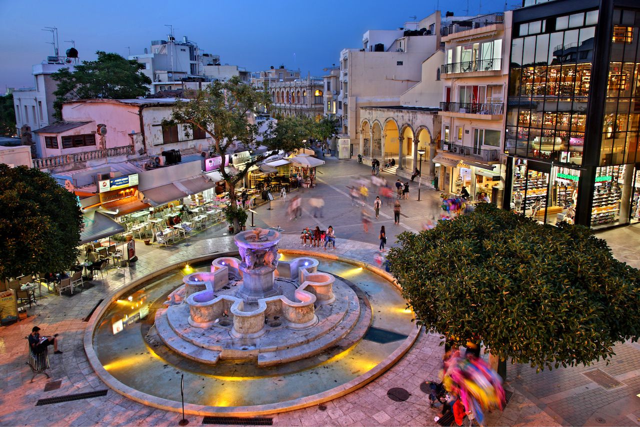 Heraklion in Crete, Greece