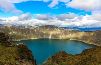 Ecuador's Lake Quilotoa is Located Within a Giant Volcanic Crater